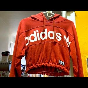 Adidas cropped hoodie